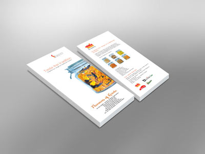 mixture brochure design